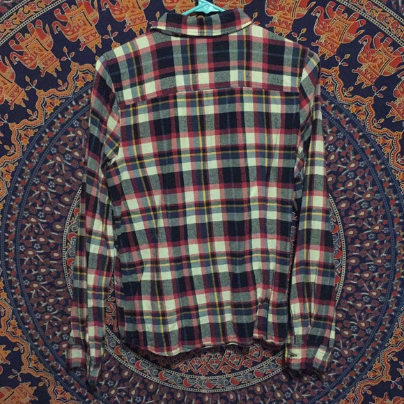 Pink and blue flannel - Picture 2 of 3